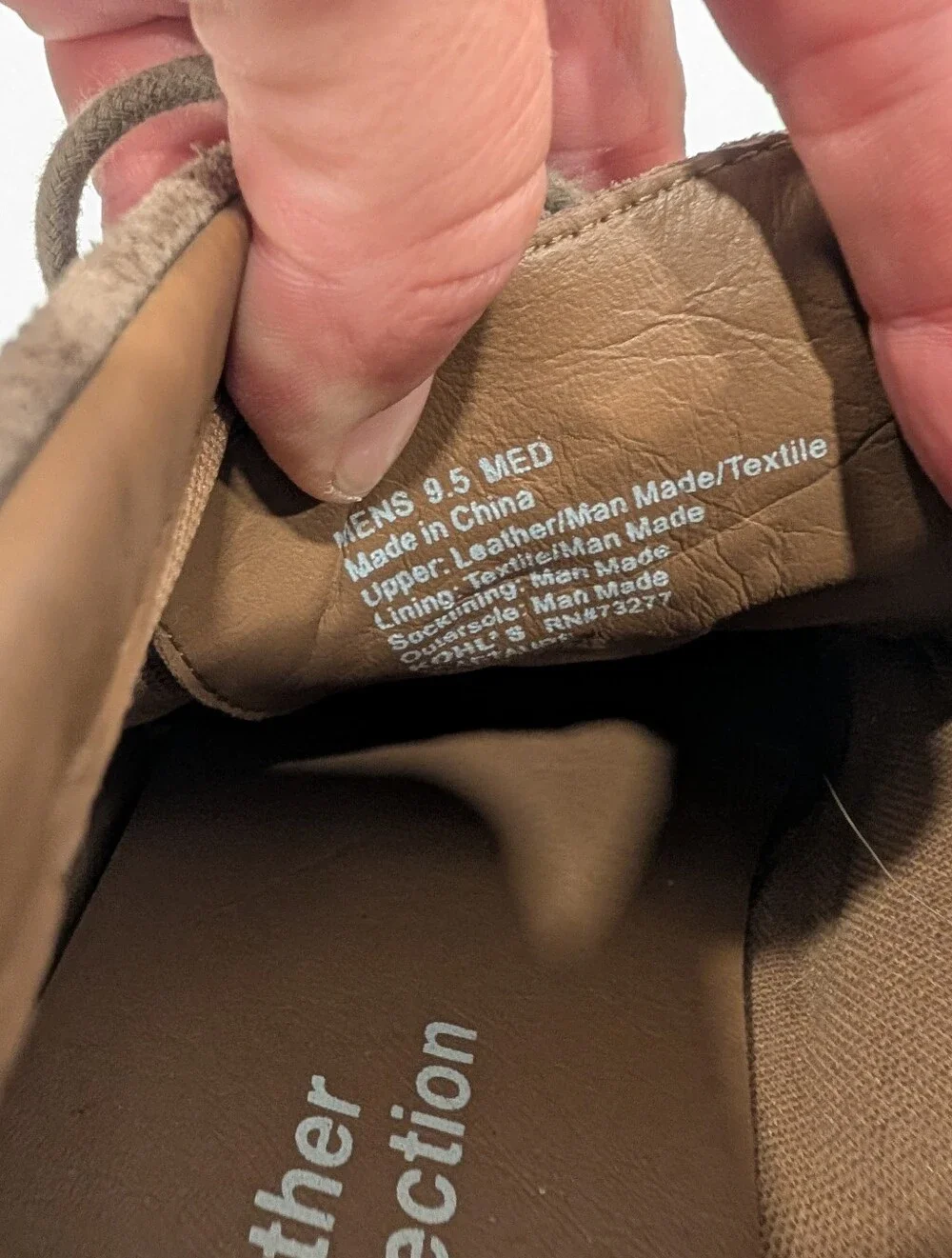 Sonoma men suede
